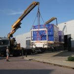 project cargo in kist op flatrack