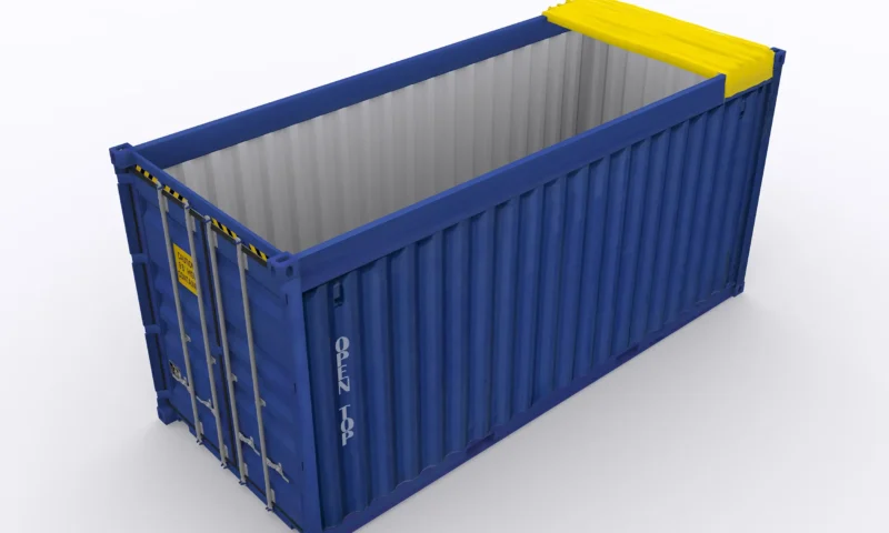 Open top container