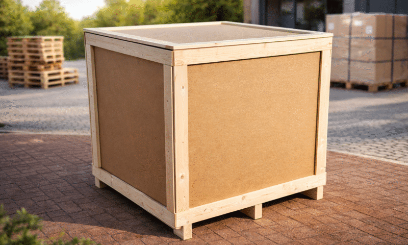 Kartonnen kist op maat gemaakt